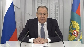 Видеообращение Министра иностранных дел Российской Федерации С.В.Лаврова  в связи с 10-летием «Крымской весны»