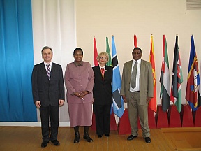 Visit of the Botswana Delegation to Russia Visit of the Botswana Delegation to Russia